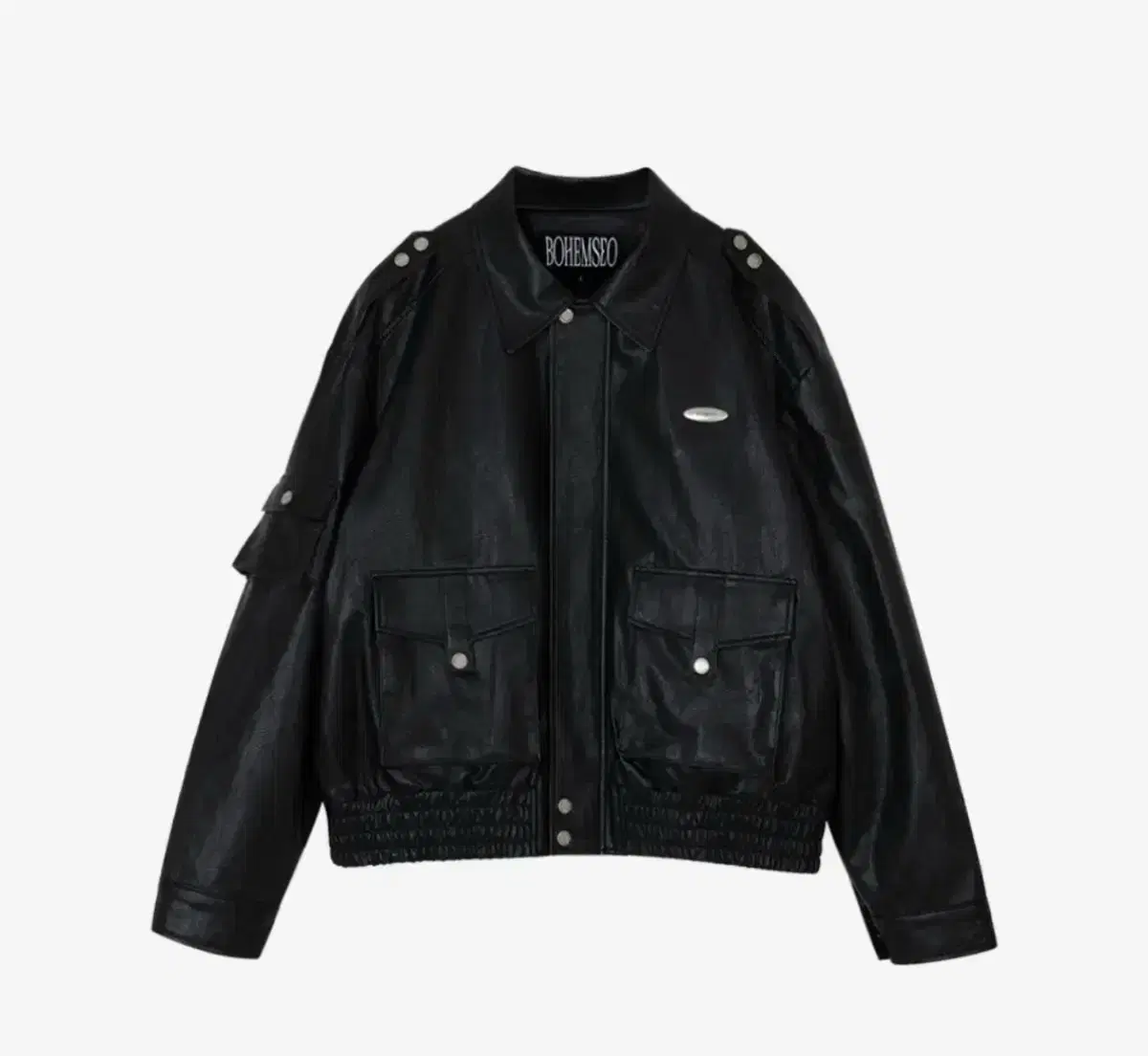 ジャケット・アウター Bohemian Seoul BOHEMSEO BOMBER JACKET BOHEMIAN SEOUL | 보헤미안서울 Bohemian Seoul Leather Bomber